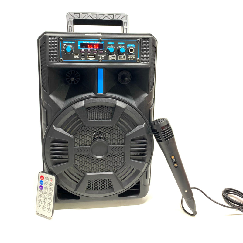 Cassa Karaoke con Microfono e Bluetooth 5000W Party Speaker Portatile