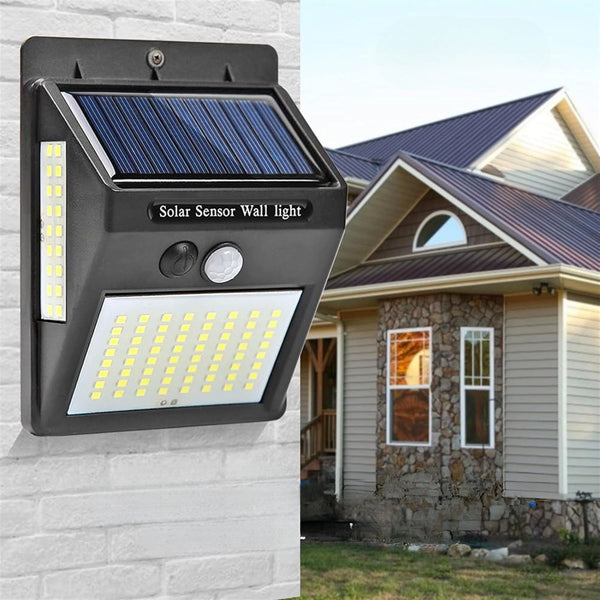 4 Lampade LED Solare da Esterno Illuminazione Eco-sostenibile