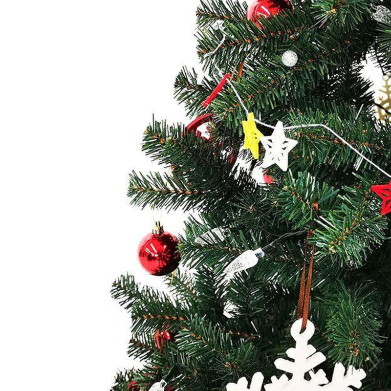 Albero di Natale da 180cm con Luci LED Multicolor
