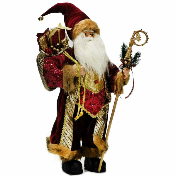 Statuetta di Babbo Natale Decoro Natalizio da 60cm