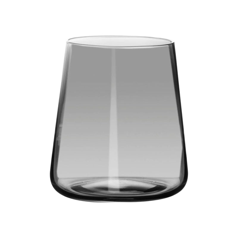 Set Bicchieri Eleganti in Vetro Jolangè Grey 6 Pezzi