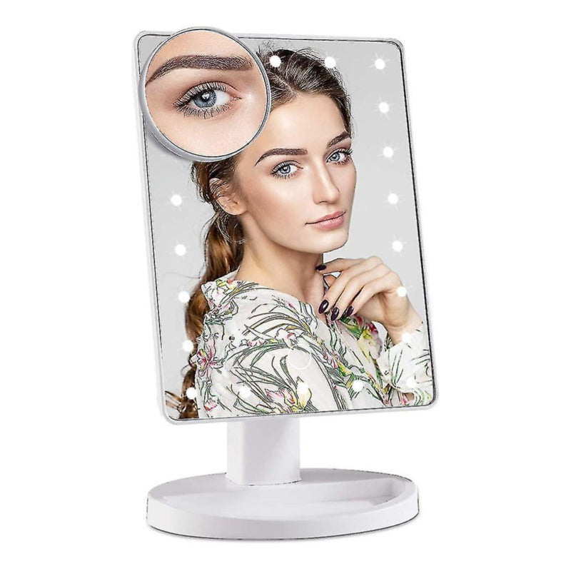 Specchio Trucco 22 LED HD